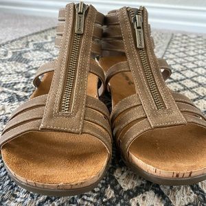 Brand new brown (sandals)